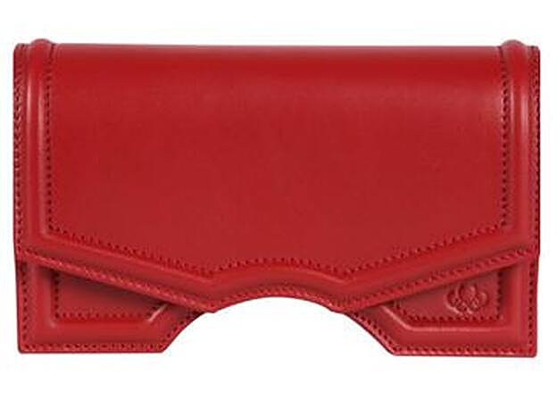 Modelo Archy en rojo, de líneas arquitectónicas con toques contemporáneos.