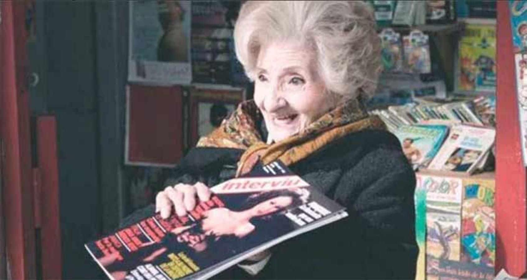 La actriz Amparo Pacheco falleció el 27 de abril a los 92 años.