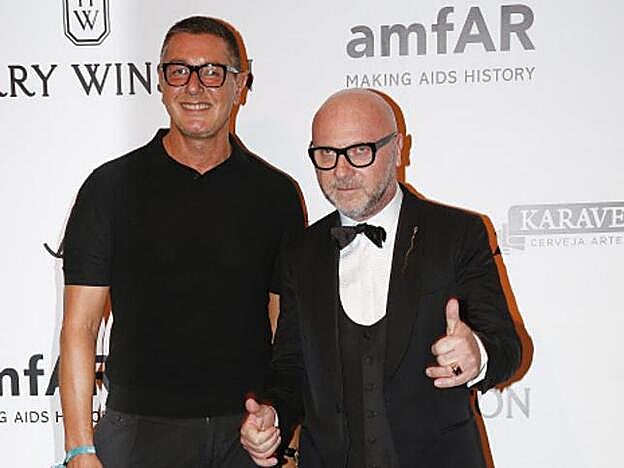 Pareja de hecho. Aunque dejaron de tener relación sentimental en 2001, Domenico Dolce y Stefano Gabbana siguen combinando sus talentos y la fórmula funciona.