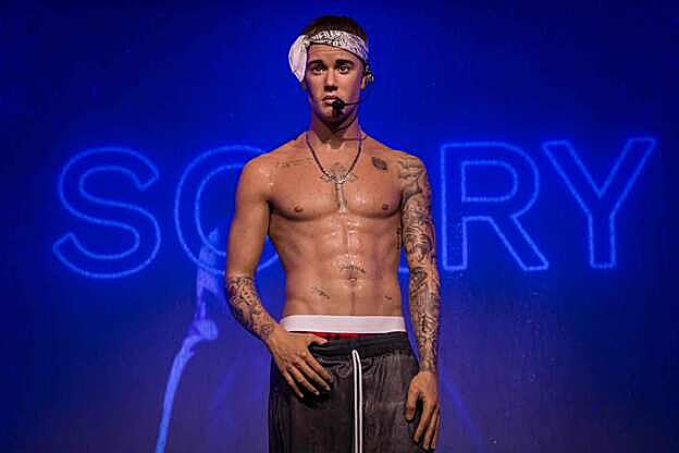 La figura de cera de Justin Bieber en Londres