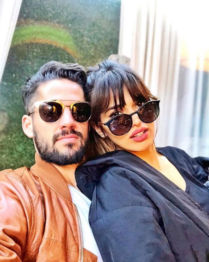 El noviazgo entre Sara Sálamo e Isco Alarcón se hizo patente a través de los muchos comentarios que compartían en Instagram. Poco después hicieron público su romance con esta instantánea juntos.