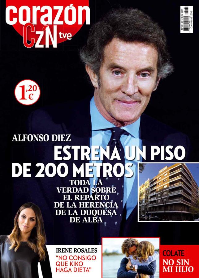 Comenzábamos 2017 contándoles cómo era la nueva vivienda de Alfonso Diez, viudo de Cayetana Fitz-James Stuart.