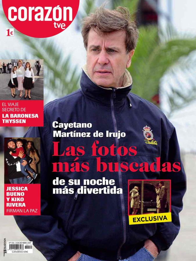 Las imágenes de Cayetano Martínez de Irujo divirtiéndose con unas amigas en la noche madrileña, fueron las más buscadas y comentadas en la tele los días previos a su publicación.