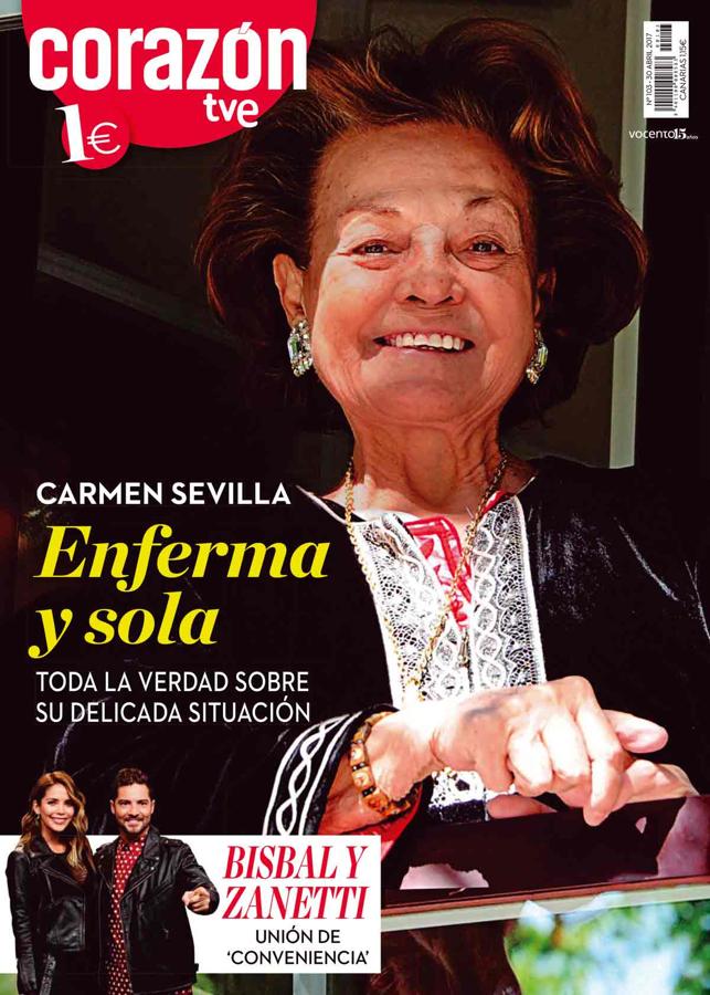 A más de uno le entristeció saber que Carmen Sevilla se encontraba enferma, aquejada de Alzheimer, e ingresada en una residencia de Madrid donde recibe visitas muy reducidas.