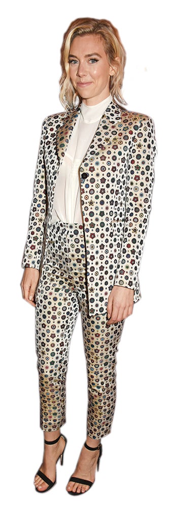 Esta actriz inglesa de 29 años tiene una elegancia que recuerda a las divas de antes, sobre todo cuando apuesta por vestidos largos y vaporosos