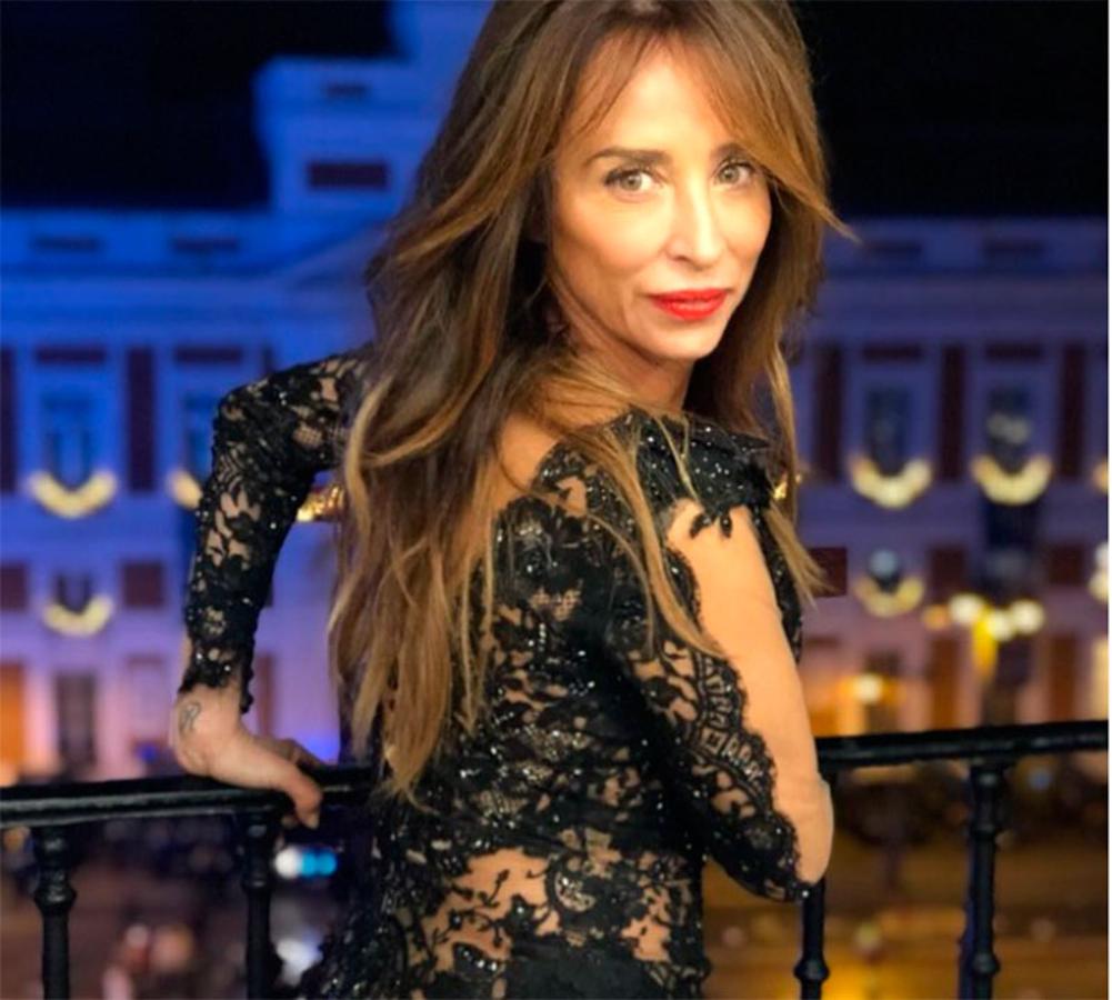 María Patiño, espectacular, le hizo sombra a Crsitina Pedroche con sus transparencias.