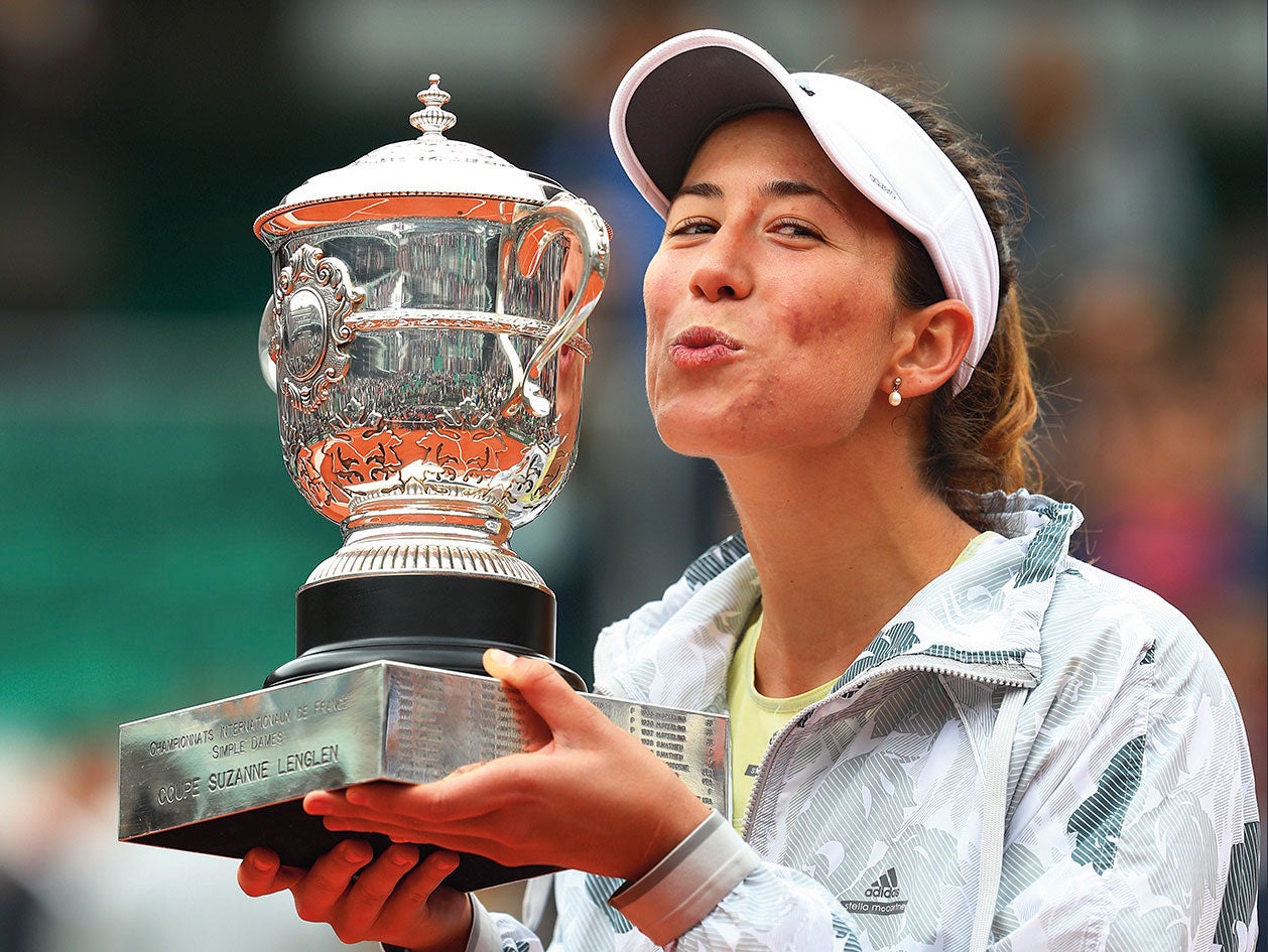 La tenista española fue campeona en Wimbledon y Nº1 del ranking mundial en 2017.