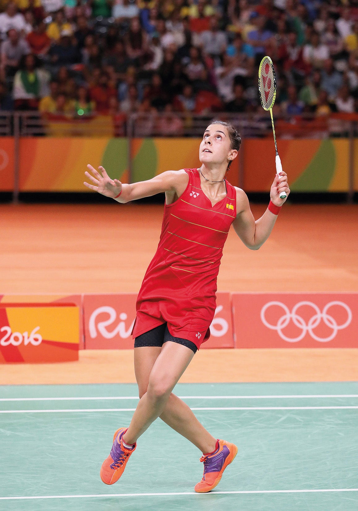 Se coronó campeona del bádminton europeo por tercera vez.
