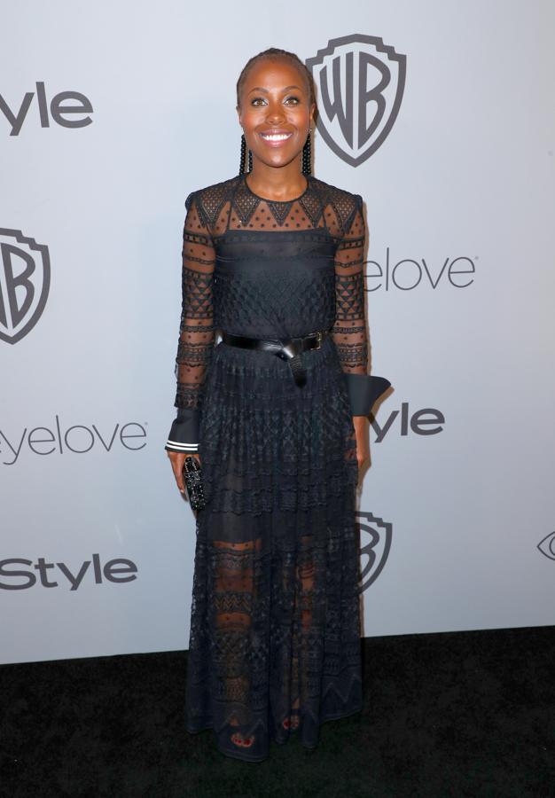 DeWanda Wise, la protagonista de 'Nola Darling', no llevó su mejor look, un vestido de Philosophy di Lorenzo Serafini que accesorizó con un cinturón, el gran error