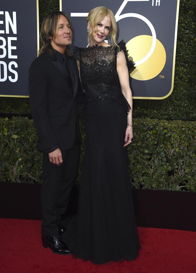 Nicole Kidman es una de las triunfadoras de la noche, tanto en la alfombra roja como en el escenario de los Globos de Oro.