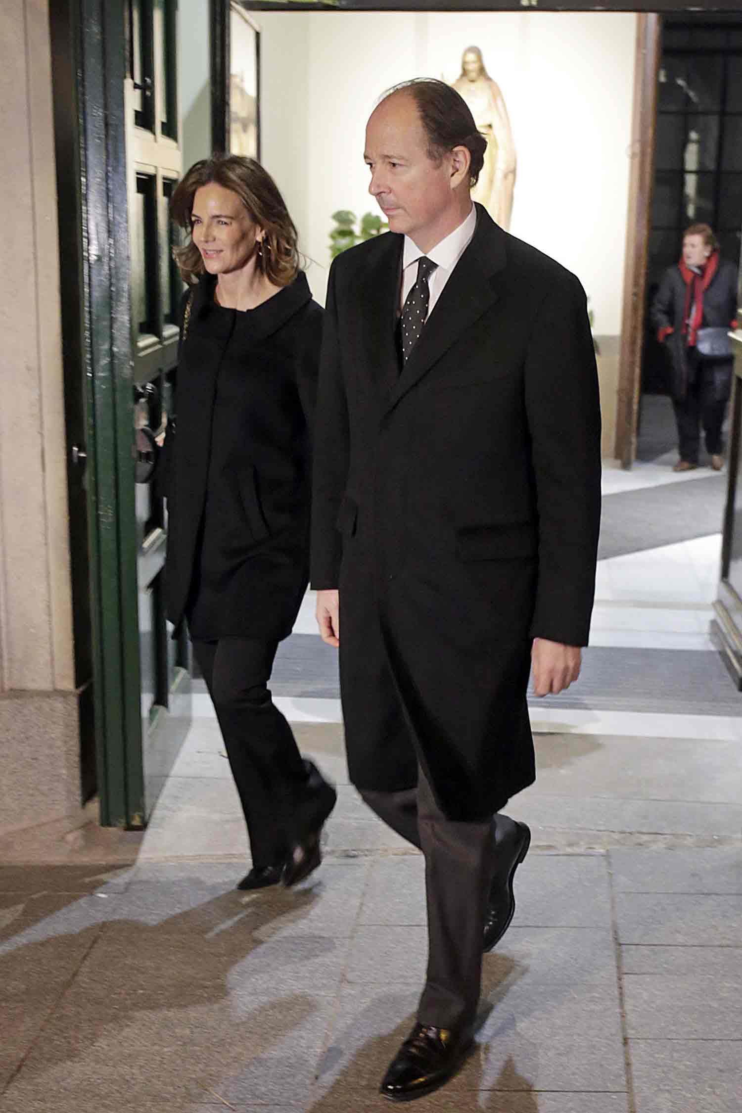 Fotos: Todos los asistentes al funeral de Carmen Franco: de Leticia Sabater a Jaime de Marichalar