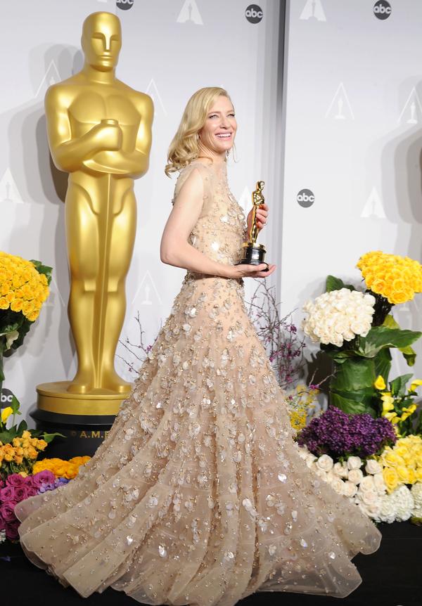 En el año 2014, Cate Blanchett recibió el premio Oscar a Mejor Actriz por el film 'Jazmín Azul'.