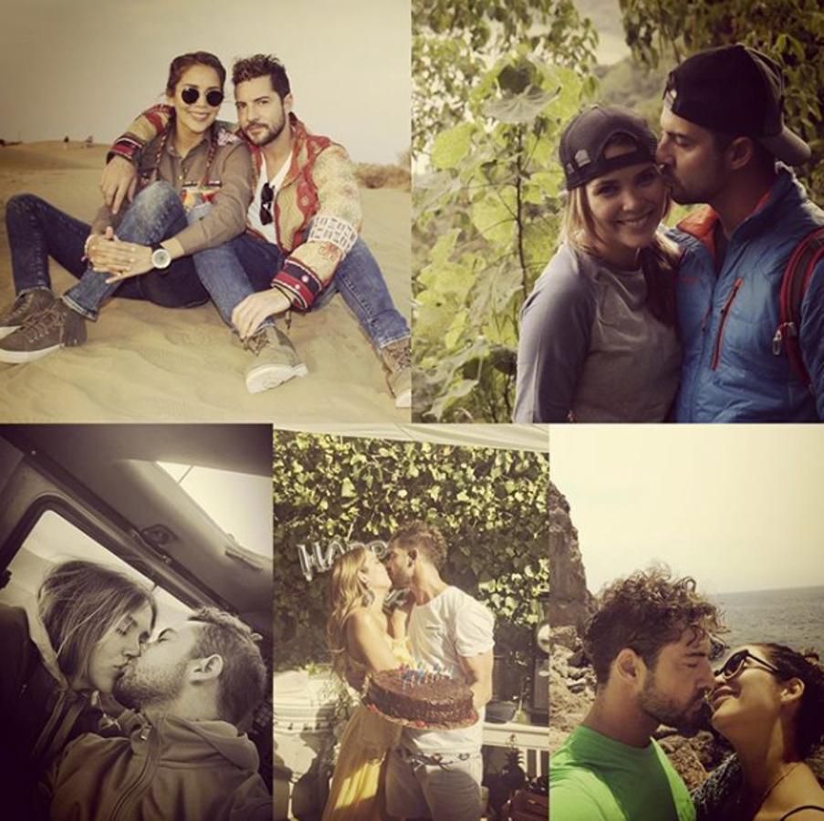 Es habitual que la pareja comparta sus muestras de amor en las redes sociales.