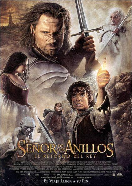El Señor de los Anillos: el retorno del Rey es la tercera de la triología y se hizo con diez Premios Oscar incluyendo el de Mejor Película.