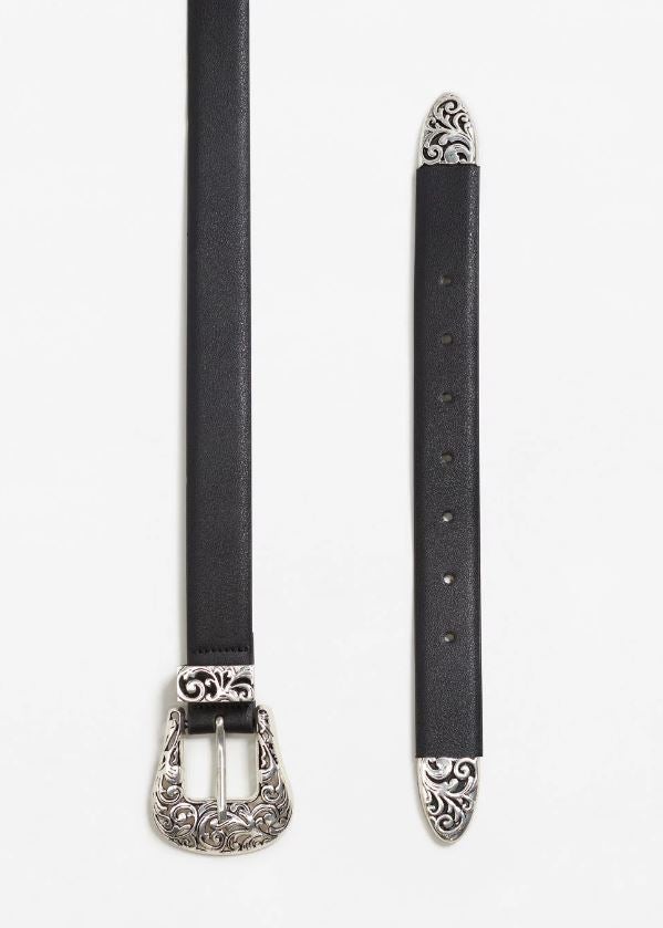 Cinturón doble de Mango. Precio: 9,99 euros.