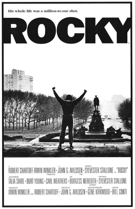 Rocky (1976) fue dirigida por John G. Avildsen, quien también se llevó a casa el Oscar a Mejor Director.