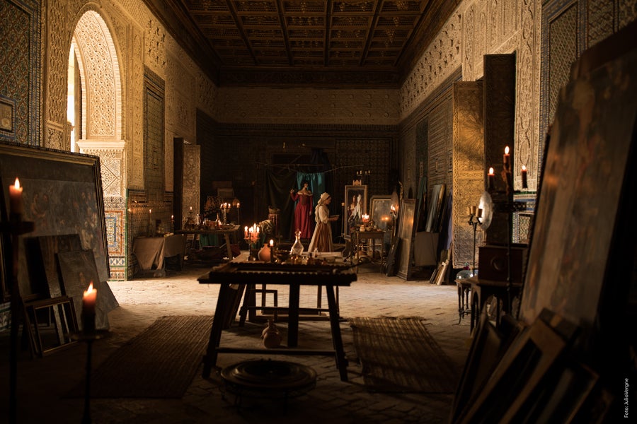 Escena de 'La peste' ambientada en el siglo XVI.