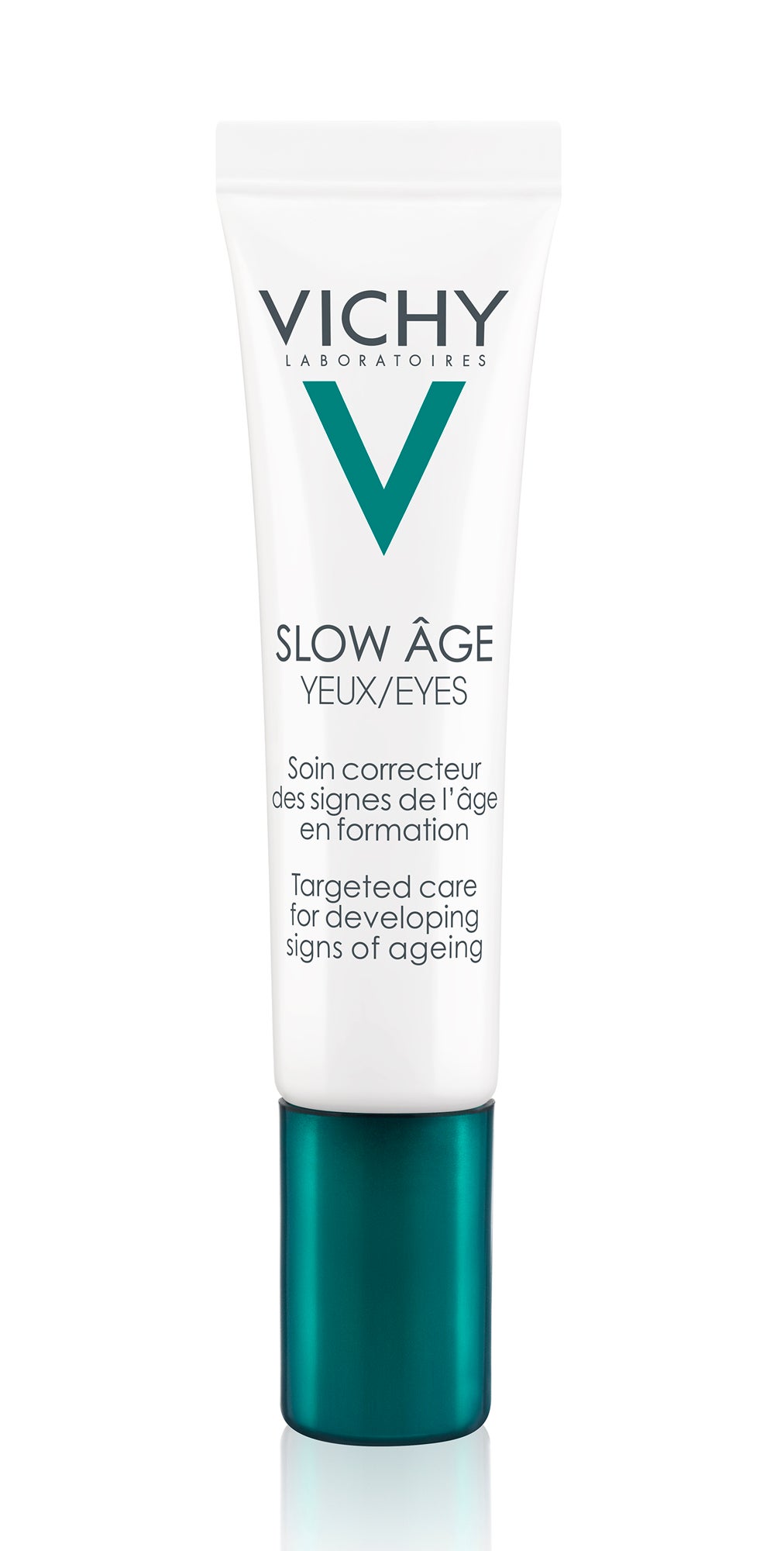 Slow Âge Contorno de Ojos de Vichy. Corrección de bolsas y ojeras, líneas de expresión alisadas, mirada resplandeciente y llena de juventud. (25€)