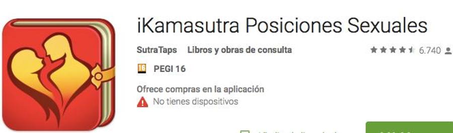 De principiante a gran maestro del kamasutra”. Esto es lo que te ofrece esta versión digital del famoso libro que todos (hombres y mujeres) deberíamos tener en nuestras mesitas. Además, cuenta con una función en la que el programa elige por ti qué posición hacer y cómo llevarla a cabo.