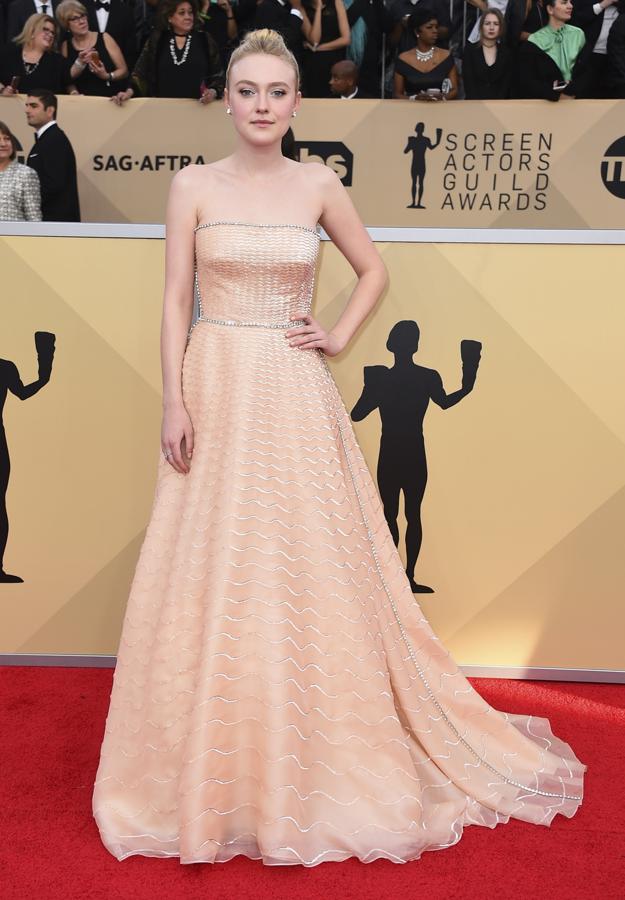 Dakota Fanning, una princesa de Prada.