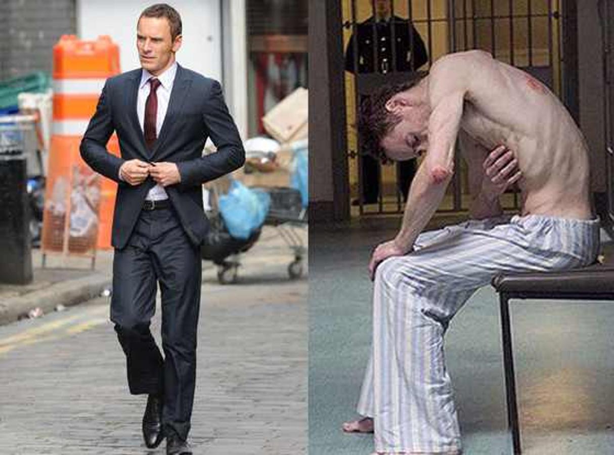 La pérdida de peso de Michael Fassbender más espectacular fue para dar vida a Bobby Sands, el mártir del IRA al que interpretó en 'Hunger', en 2008.