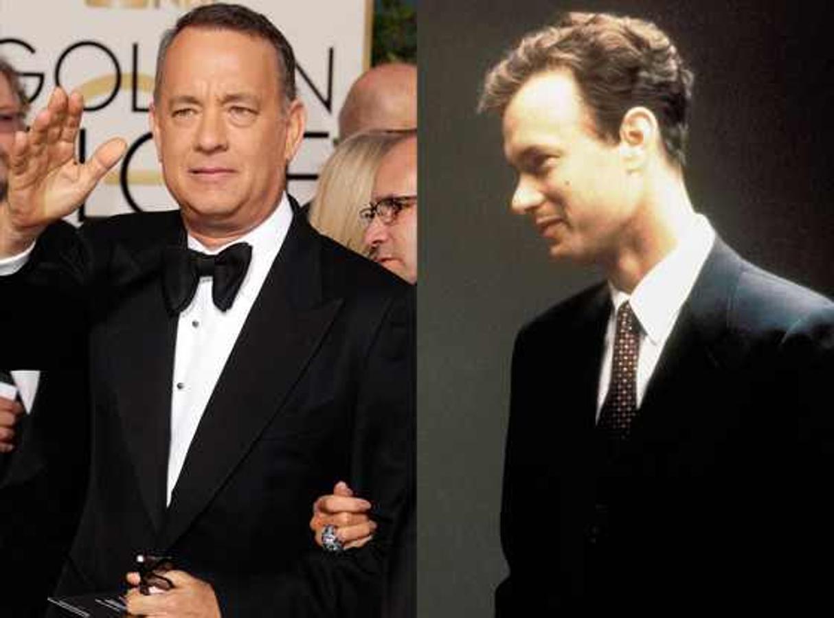 Tom Hanks perdió peso con Philadelphia y Náufrago. Logró el reconocimiento por su trabajo con dos grandes papeles.