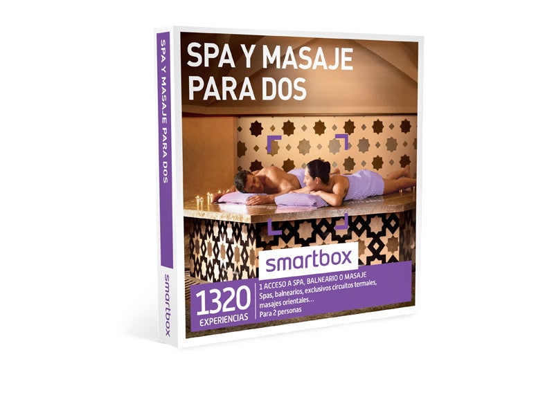 Spa y masaje para dos, de Smarthbox: 49,90 euros.