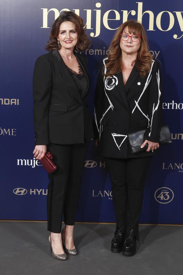 La directora general de Taller de Editores posó junto a Isabel Coixet, una de las ganadoras de los IX Premios Mujerhoy.