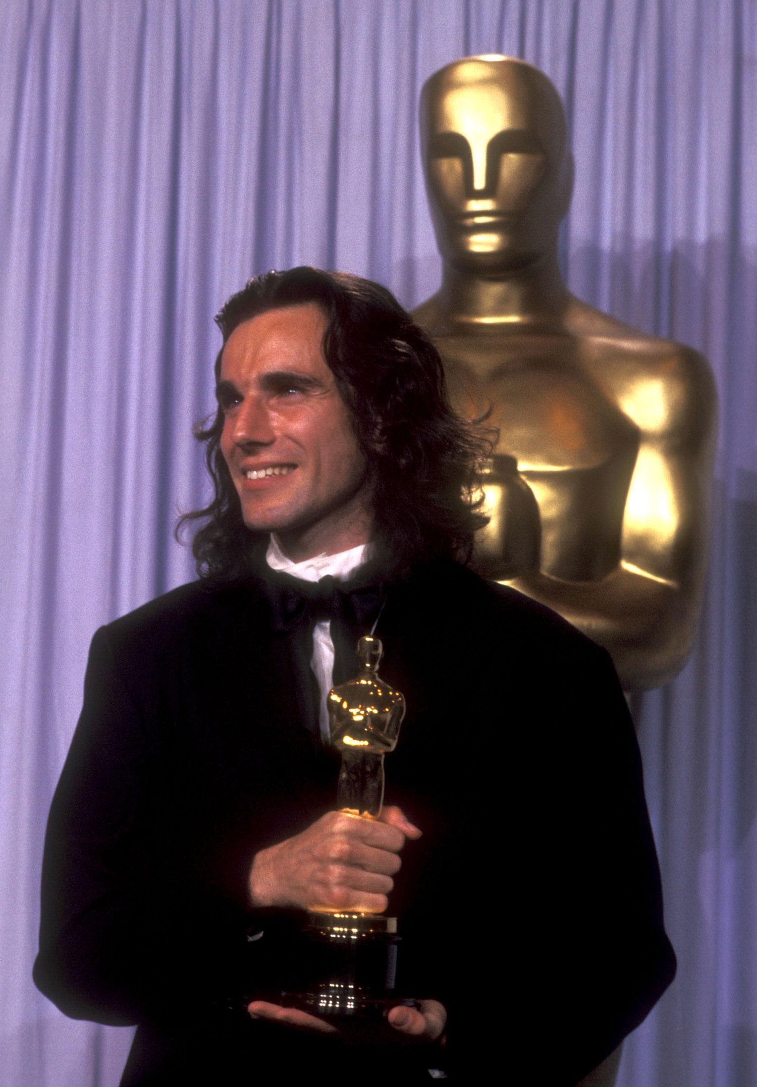 1990: Daniel Day-Lewis. Oscar Mejor Actor por 'My Left Foot'