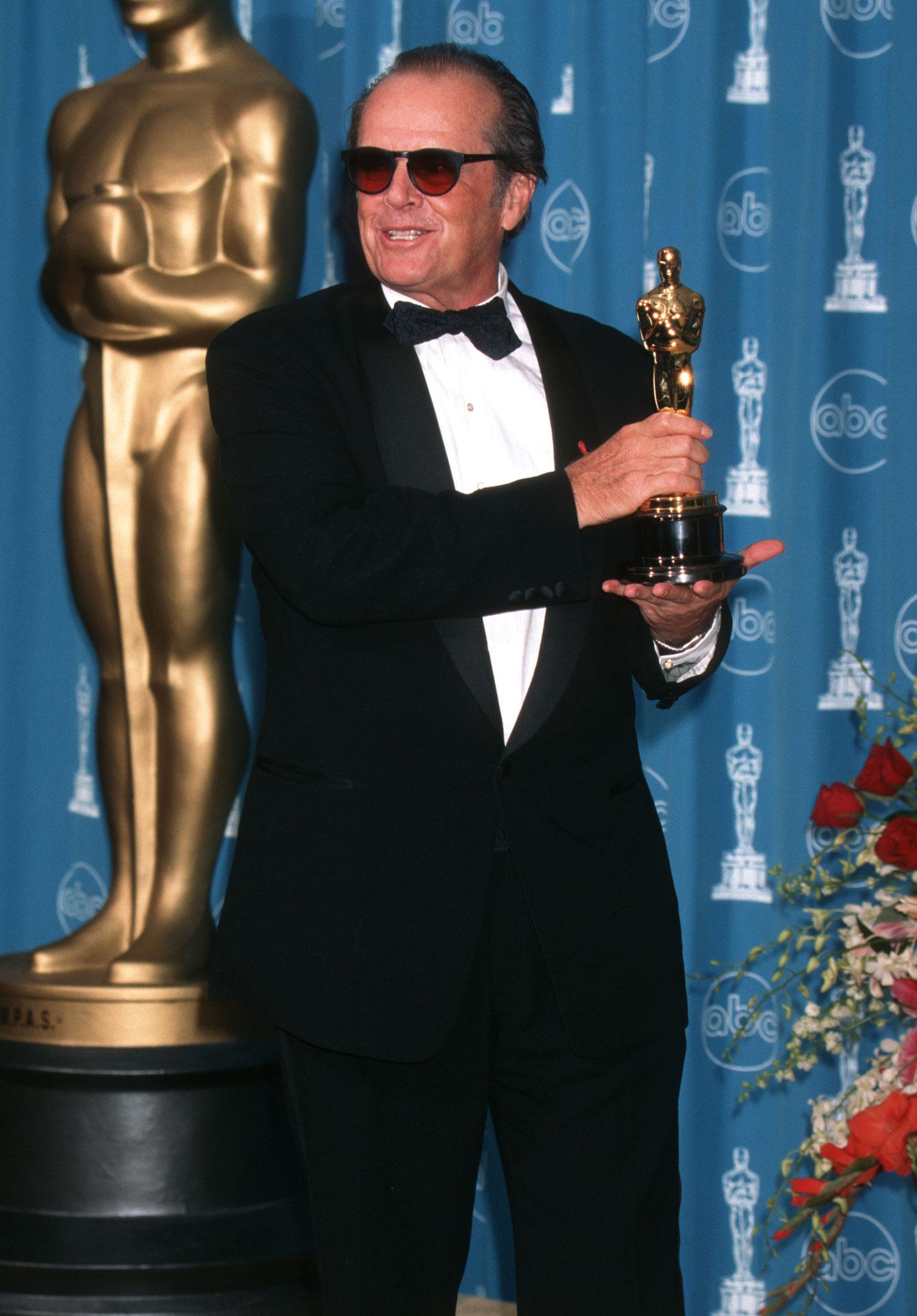 1998: Jack Nicholson. Oscar Mejor Actor por 'Mejor... imposible'