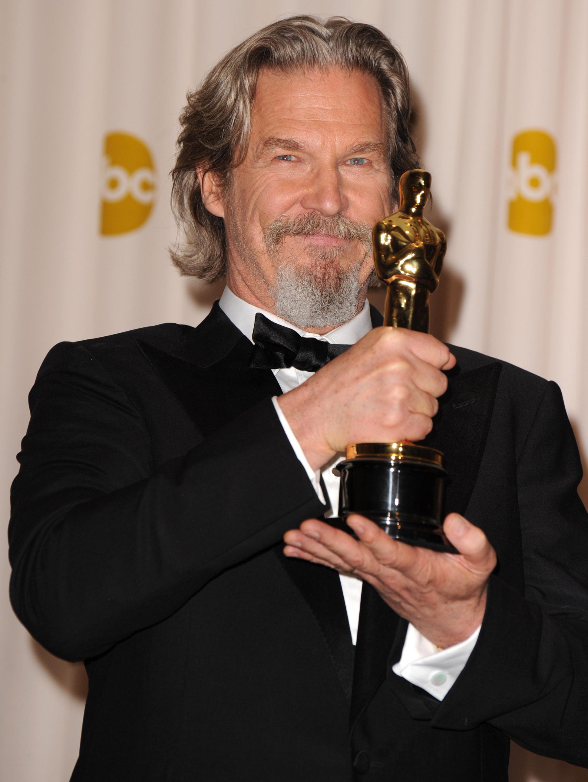 2010: Jeff Bridges. Oscar Mejor Actor por 'Corazón rebelde'