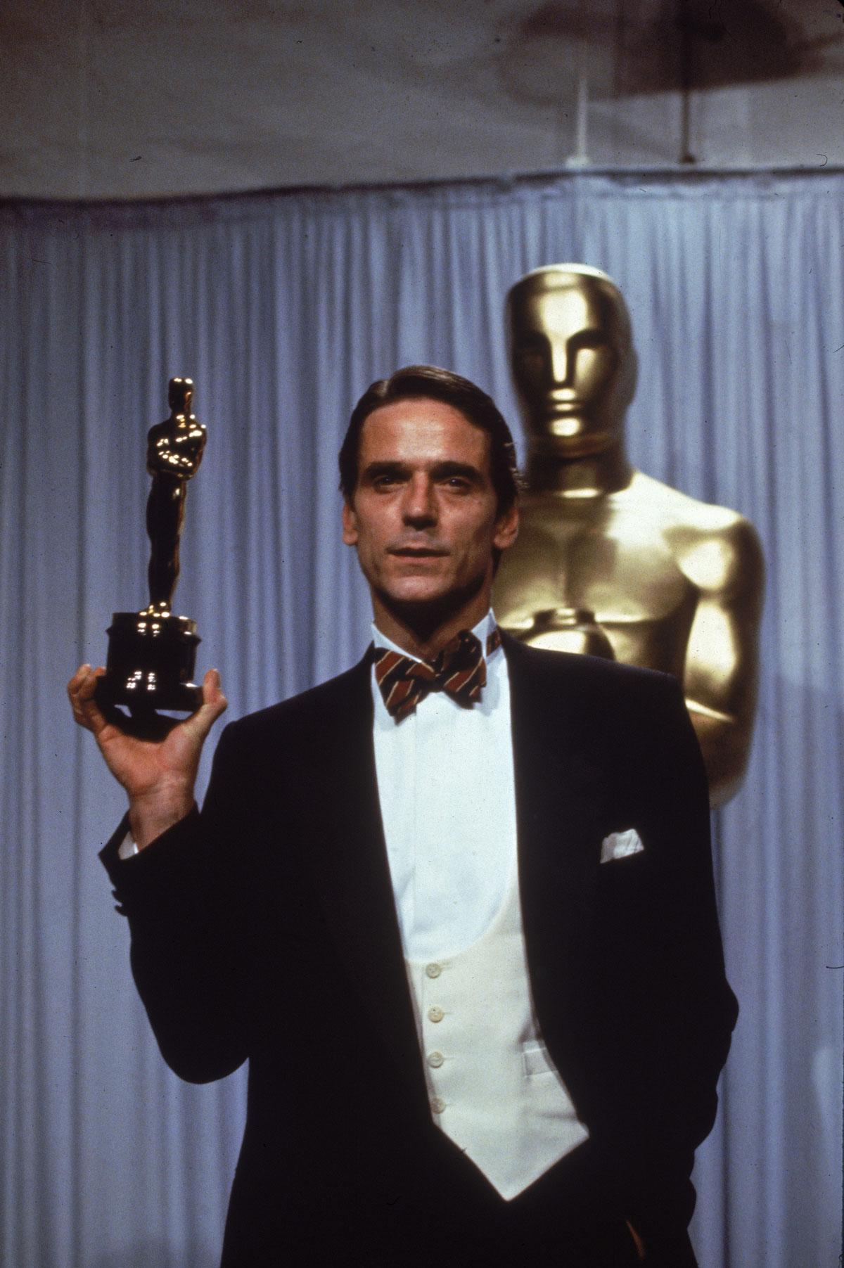 1991: Jeremy Irons. Oscar Mejor Actor por 'El misterio Von Bülow'