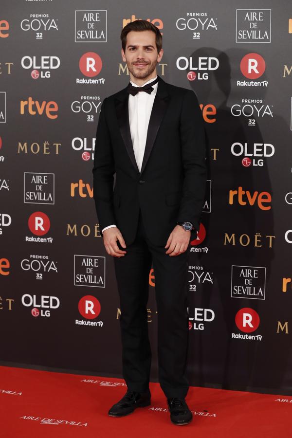 Marc Clotet, elegantísimo con esmoquin clásico.