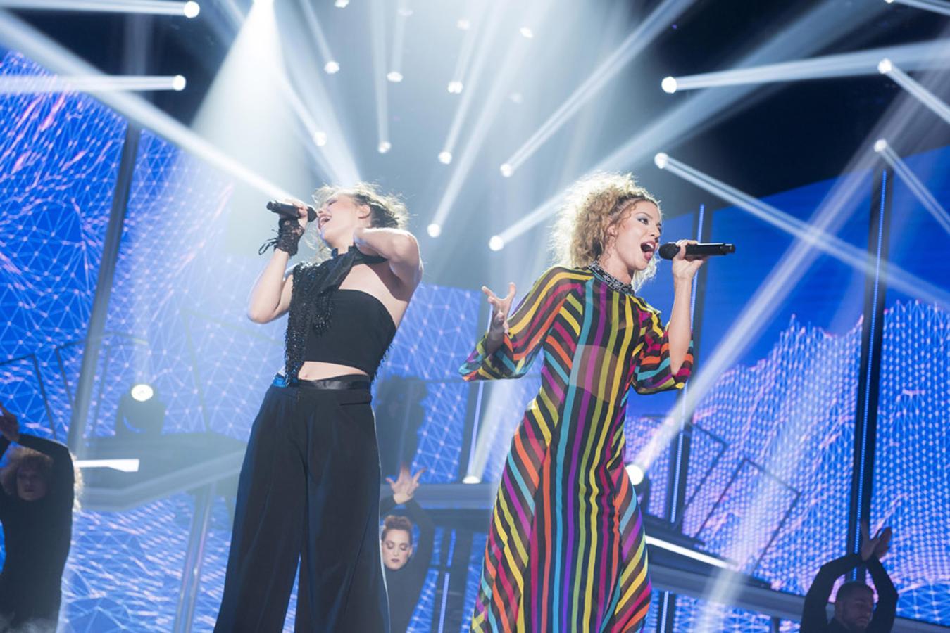 Gala 3: Aitana y Miriam cantaron 'Euphoria' de Loreen.