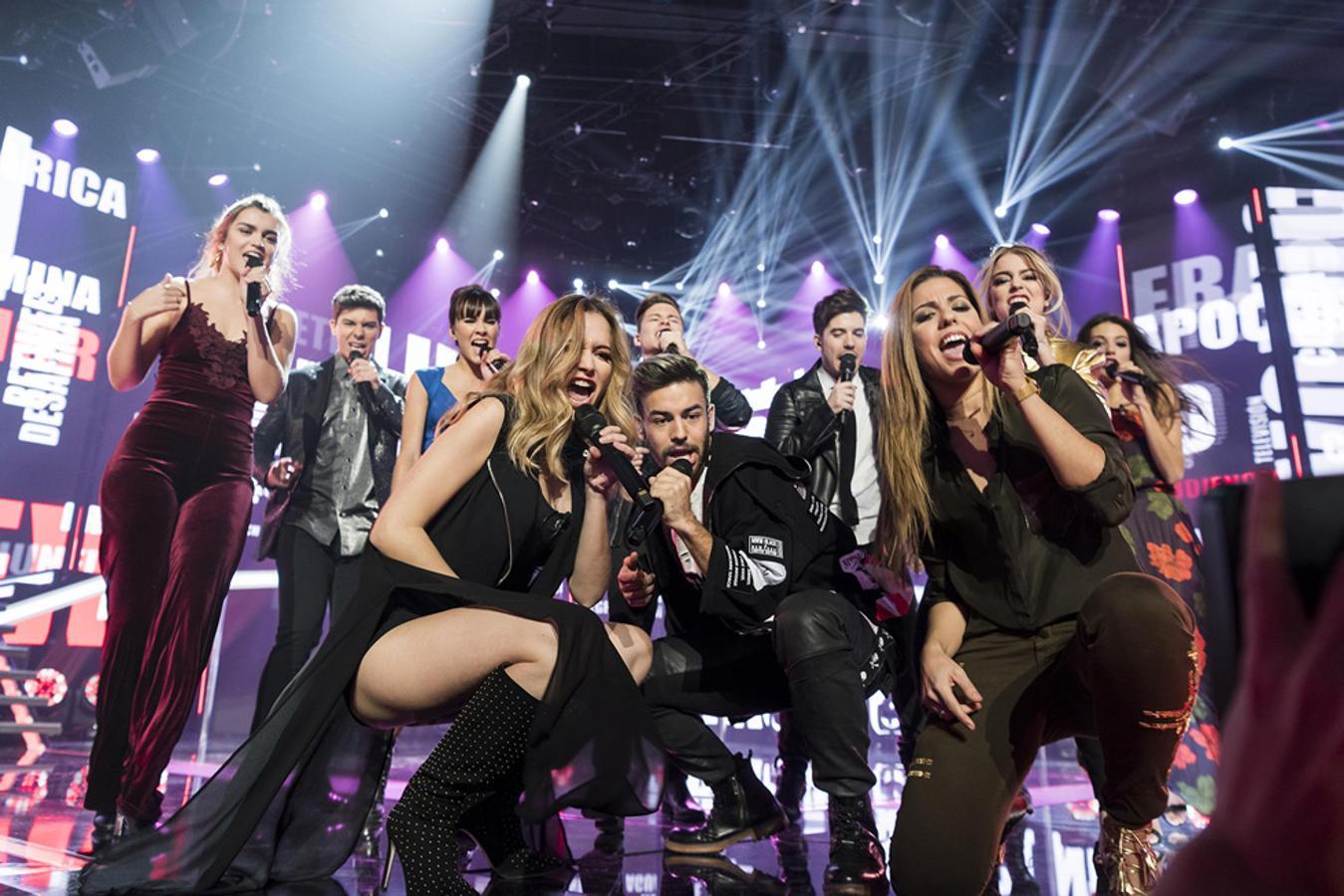 Gala 7: Una de las mejores acuraciones grupales de 'OT 2017' fue 'A quién le importa'.