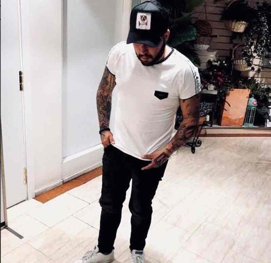 Kiko Rivera posturea en las redes sociales el 3 de enero de 2018.