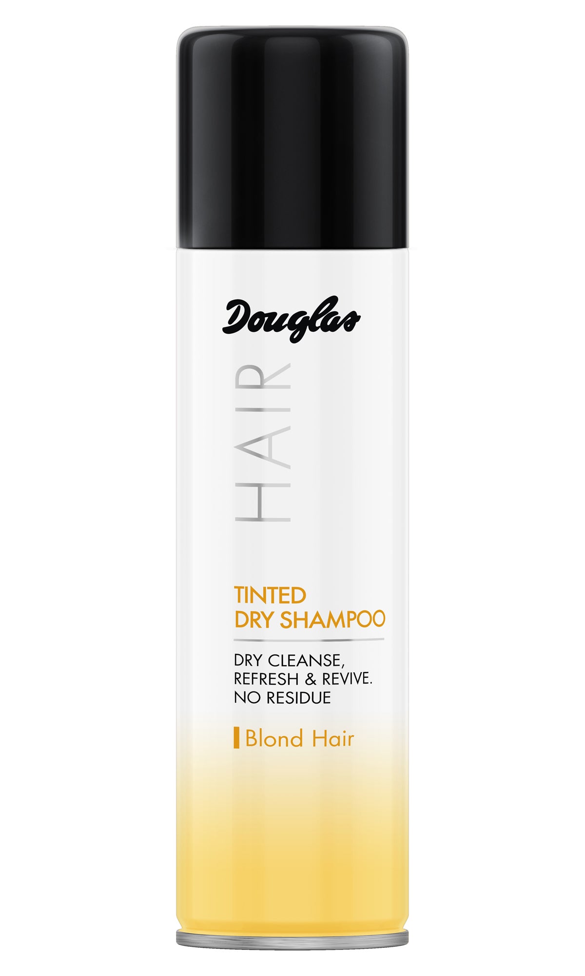 Champú en seco Tinted de Douglas Hair. Absorbe la grasa de la raíz sin resecar el cuero cabelludo, y le devuelve su volumen. Disponible para cabello rubio, castaño y negro. (3,95€)