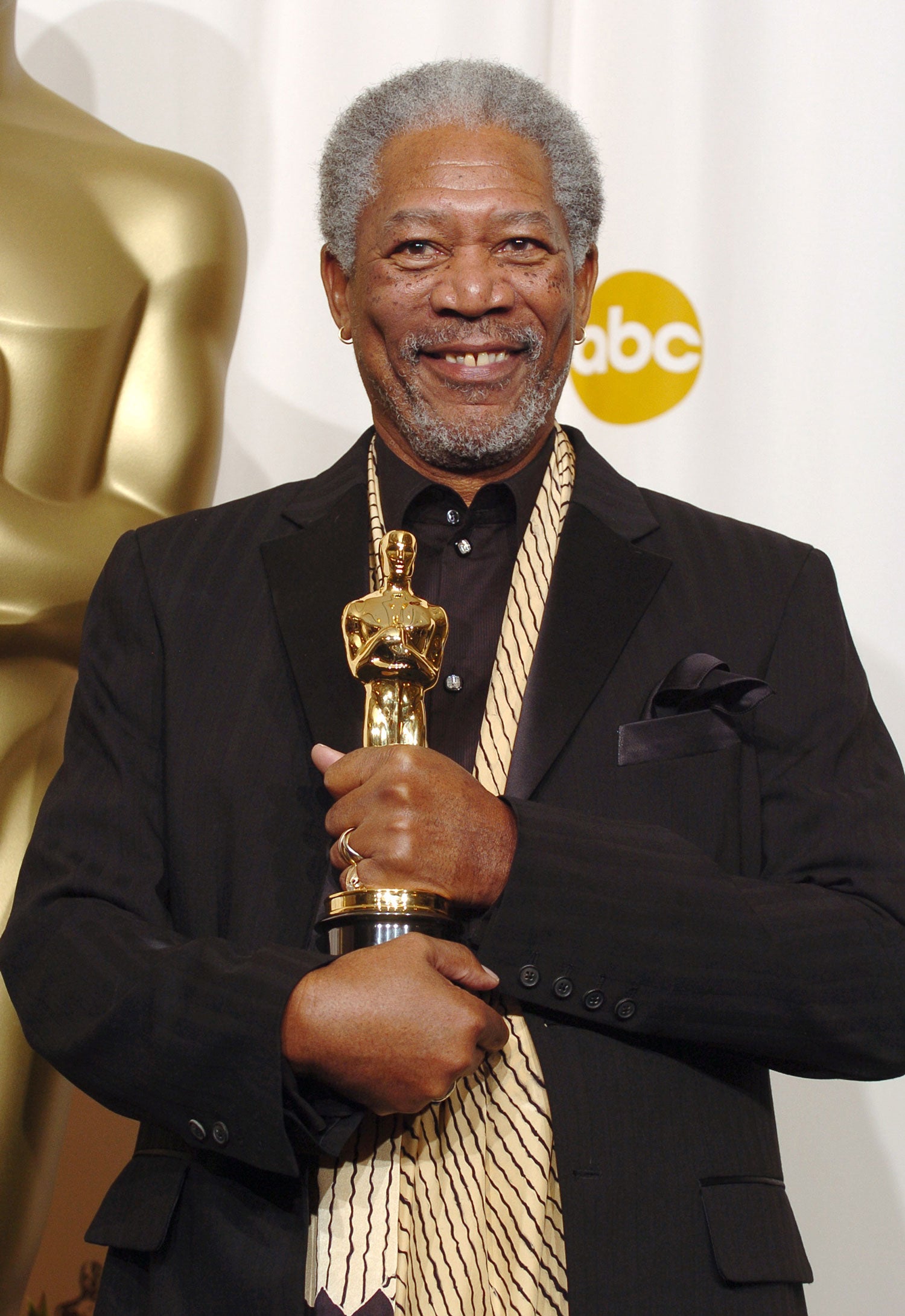 Premios Oscar 2005. Mejor Actor de Reparto: Morgan Freeman pro la película Million Dollar Baby.