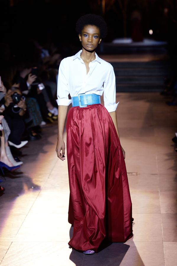 “Estoy encantada con la evolución que ha tenido esta empresa durante 37 años. Nuestro éxito ha sido impresionante y un verdadero sueño", aseguraba Carolina Herrera antes de su último desfile.