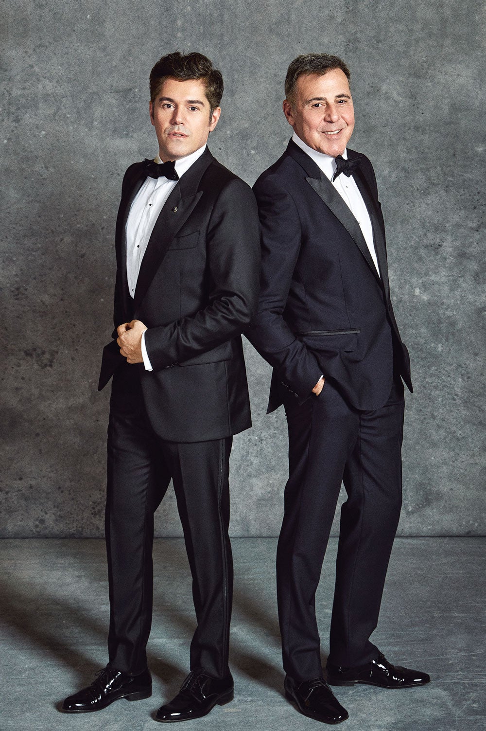 Los diseñadores Jorge Vázquez y Ángel Schlesser.