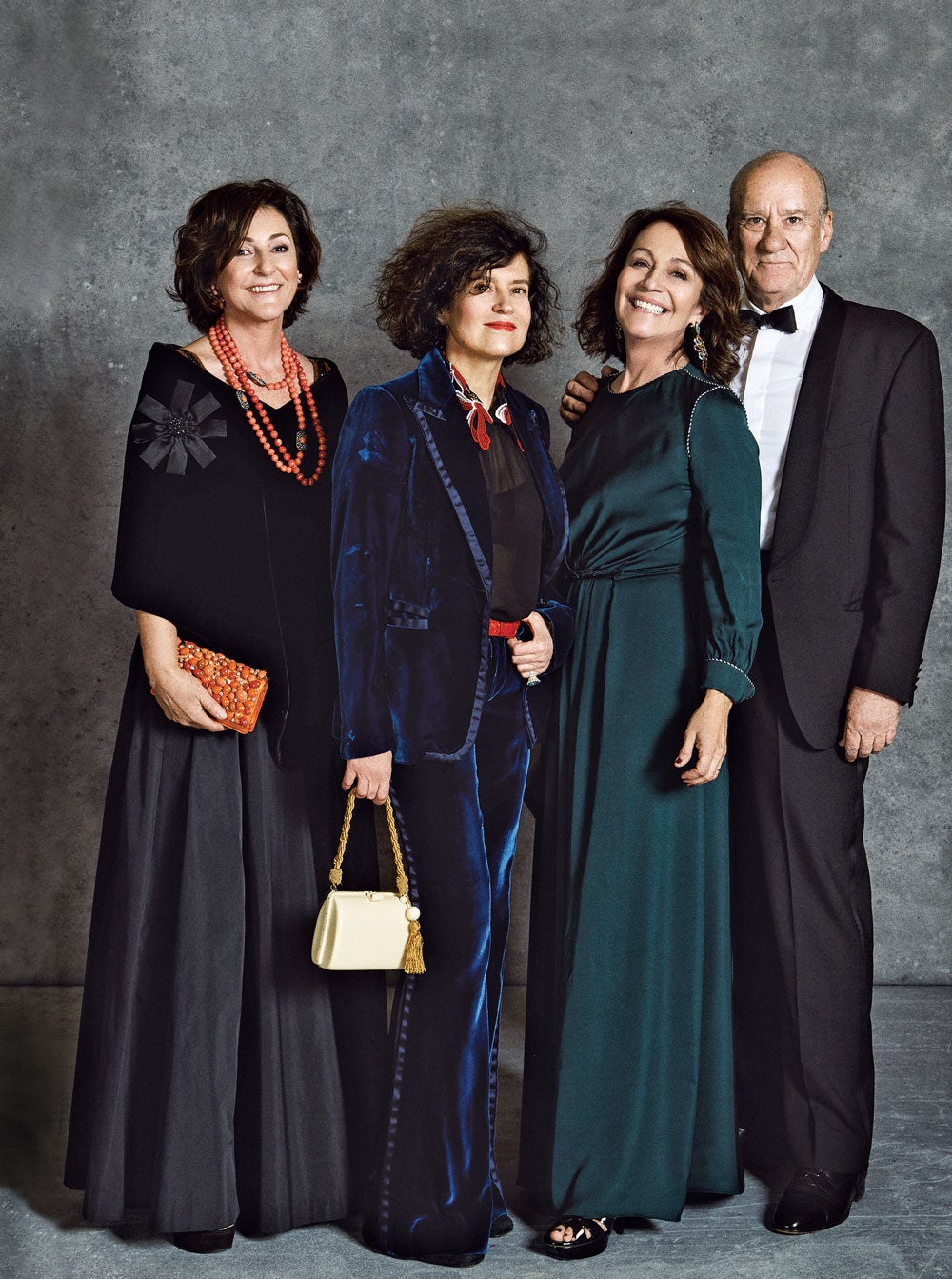 De izquierda a dcha., Rosario Mendoza, Pilar Briales, Pepa Plaza y Mariano Linares, consejero de Taller de Editores.