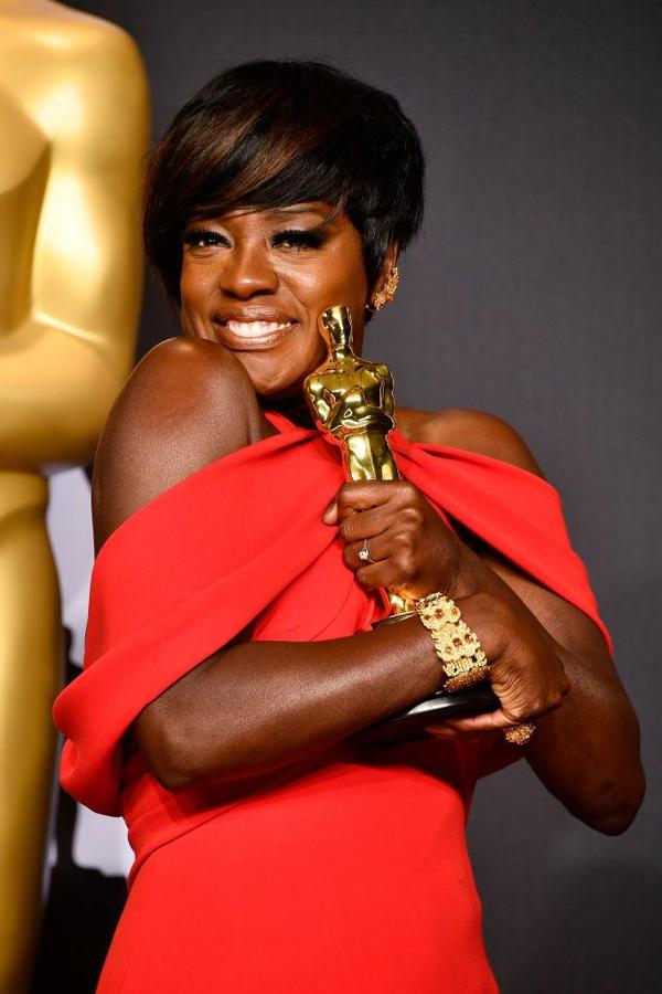 Viola Davis, fue la primera actriz negra con tres nominaciones en los Premios Oscar.