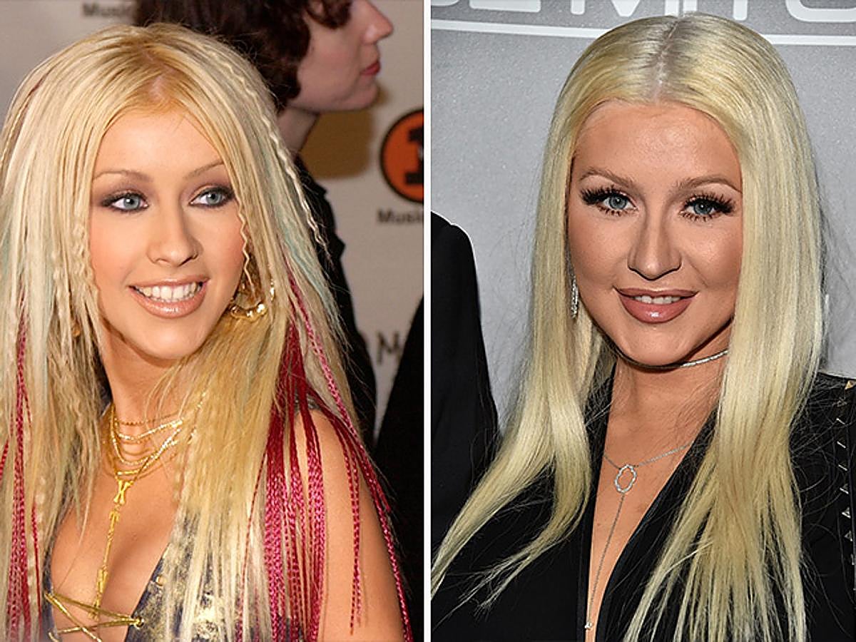 Christina Aguilera es una de las cantantes más aficionadas a pasar por quirófano.