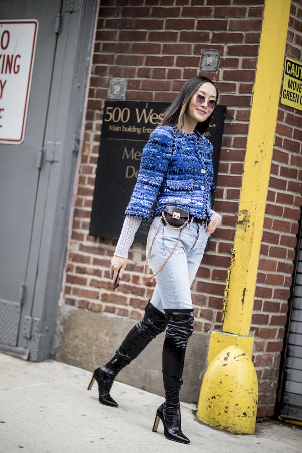 Larga vida a las botas 'over the knee', las más sexys y perfectas para combinarlas con vaqueros cuando no quieres morir de congelación.