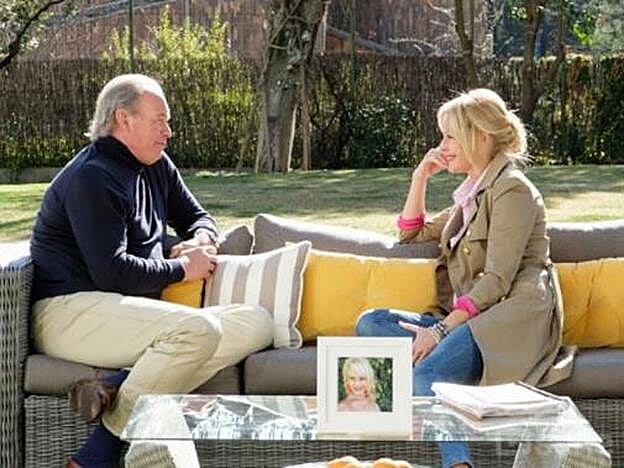 Bertín Osborne y Belén Rueda en 'Mi casa es la tuya'.