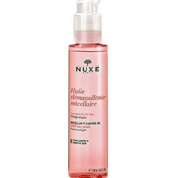 Aceite Desmaquillante Micelar con Pétalos de Rosa de Nuxe (17,50€).