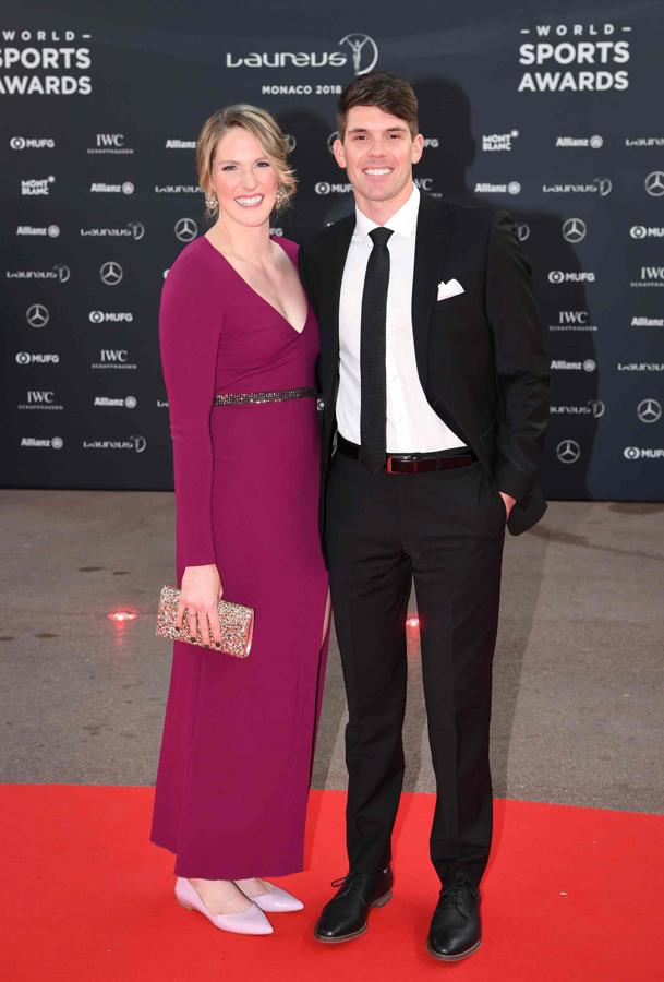 Missy Frankling en la alfombra roja.