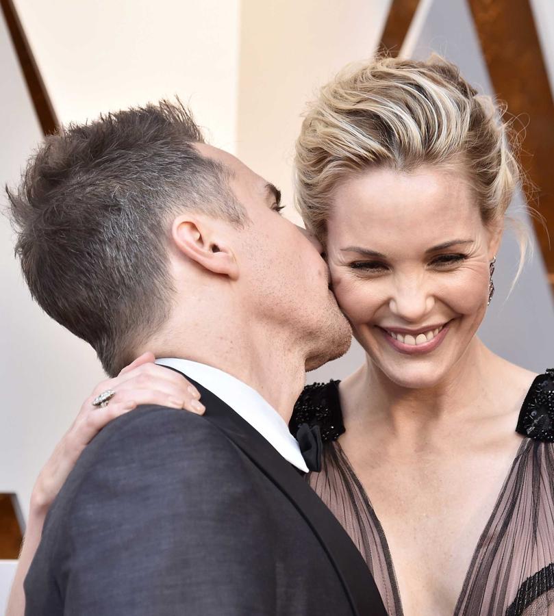 Sam Rockwell y Leslie Bibb han sido una de las parejas más dulces de la alfombra roja.