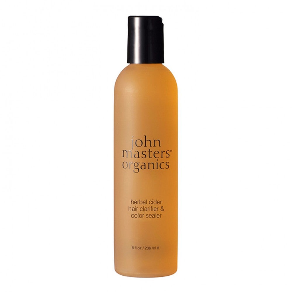 Herbal Cider Hair Clarifier and Color Sealer de John Masters Organics. Equilibra el pH de tu cuero cabelludo. (17,80€)