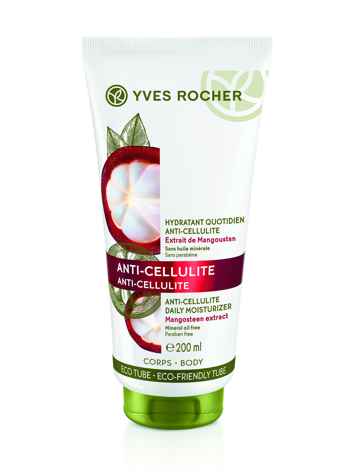 Hidratante diario anti celulitis de Yves Rocher. En un solo gesto, la piel queda hidratada y día tras día la piel de naranja se alisa visiblemente.  (12,95€, precio club)
